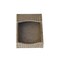 Dacasso Protacini Breeze Beige Italian Patent Leather 4 x 6 Memo Holder A6309 - alternate 1